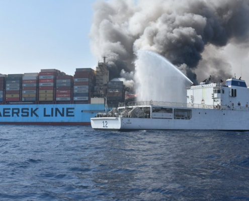 Incendio Maersk Honam